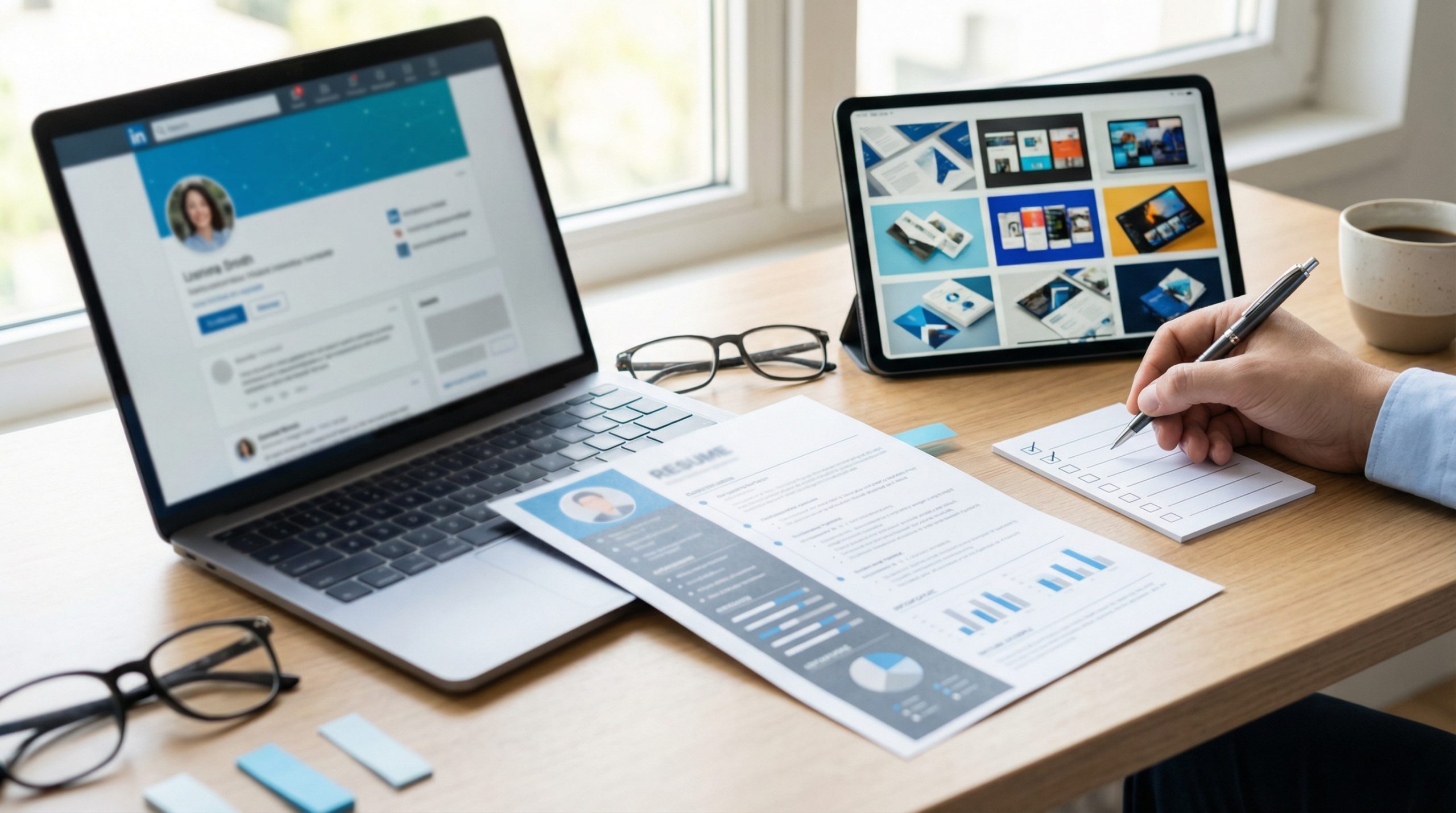 Posicione seu Currículo, LinkedIn e Portfólio: Essencial