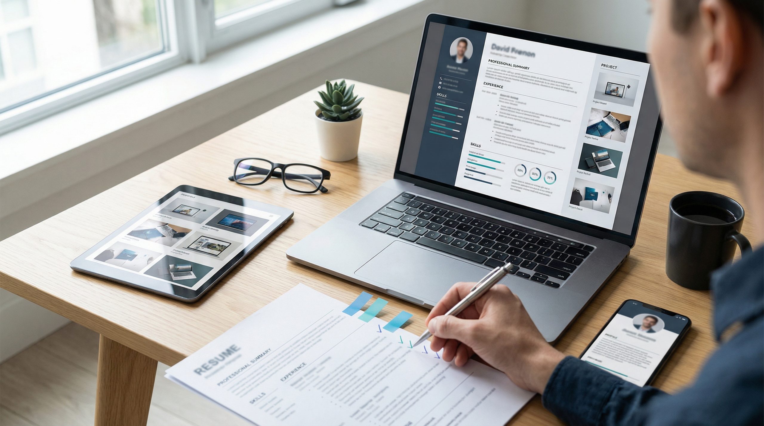 Lapide seu currículo: destaque resultados e projetos reais